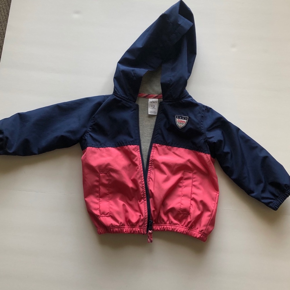 Carter’s Two Toned Girls Zip-up Jacket